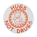 2.25" Stock Buttons (Hugs Not Drugs)